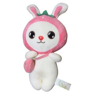Bunny Plush Cute Strawberry Bunny Stuffed Animal